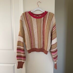 Free People Striped Sweater